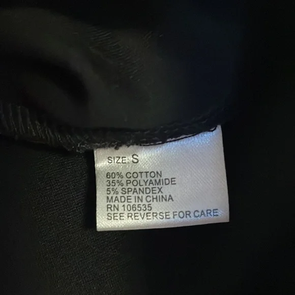 {tl} The Letter Black Pencil Skirt size S - Picture 5 of 7